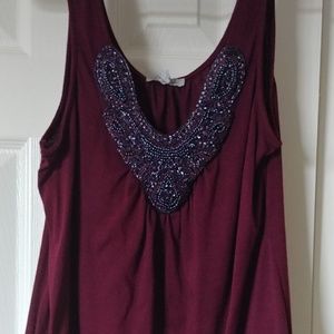 Beautiful burgundy top
